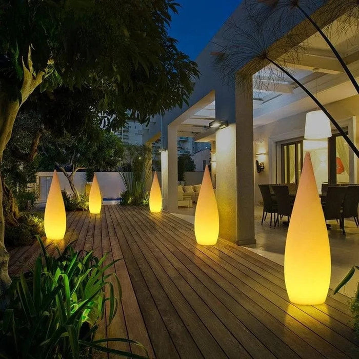 Lumières solaires pour jardin RGB étanches avec télécommande - Éclairage paysage LED solaire | Marco Lucetti