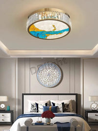 Luminaire Art Déco LED Doré Réglable | Marco Lucetti