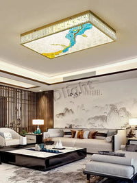 Luminaire Art Déco LED Doré Réglable | Marco Lucetti