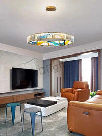 Luminaire Art Déco LED Doré Réglable | Marco Lucetti