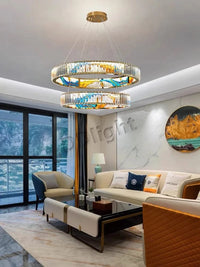 Luminaire Art Déco LED Doré Réglable | Marco Lucetti