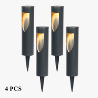Luminaire de jardin LED solaire IP65 : Éclairage extérieur moderne pour pelouse | Marco Lucetti