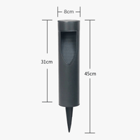 Luminaire de jardin LED solaire IP65 : Éclairage extérieur moderne pour pelouse | Marco Lucetti
