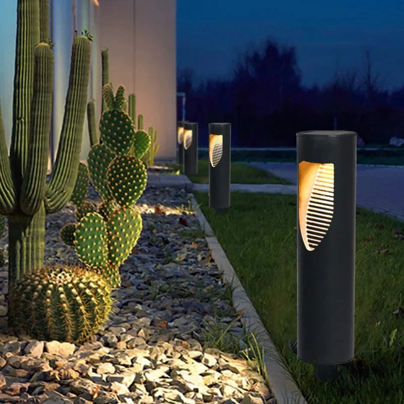 Luminaire de jardin LED solaire IP65 : Éclairage extérieur moderne pour pelouse | Marco Lucetti