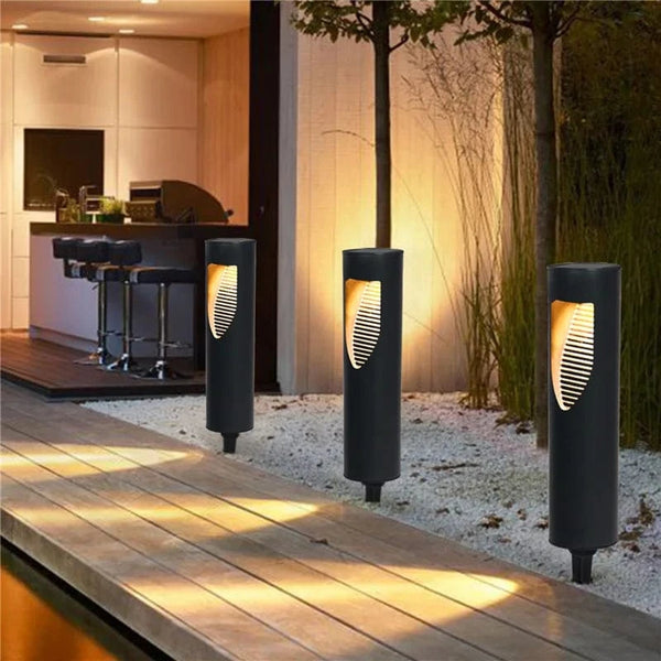 Luminaire de jardin LED solaire IP65 : Éclairage extérieur moderne pour pelouse | Marco Lucetti