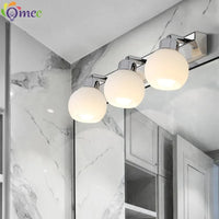Luminaire de salle de bains en cristal noir et chrome - Moderne | Marco Lucetti