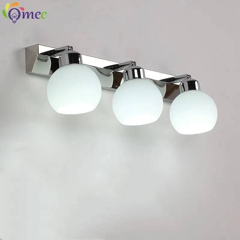 Luminaire de salle de bains en cristal noir et chrome - Moderne | Marco Lucetti