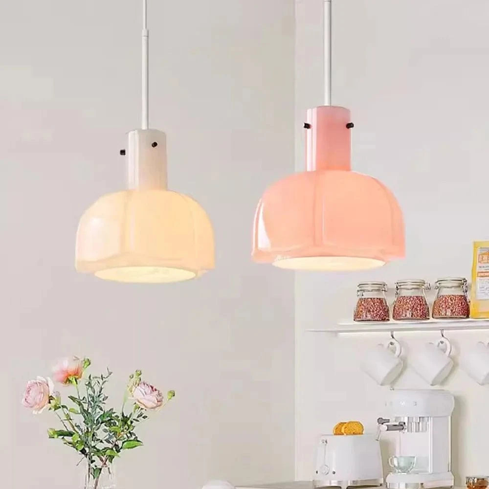 Luminaire décoratif d'intérieur : Lampe suspendue médiévale en verre | Marco Lucetti