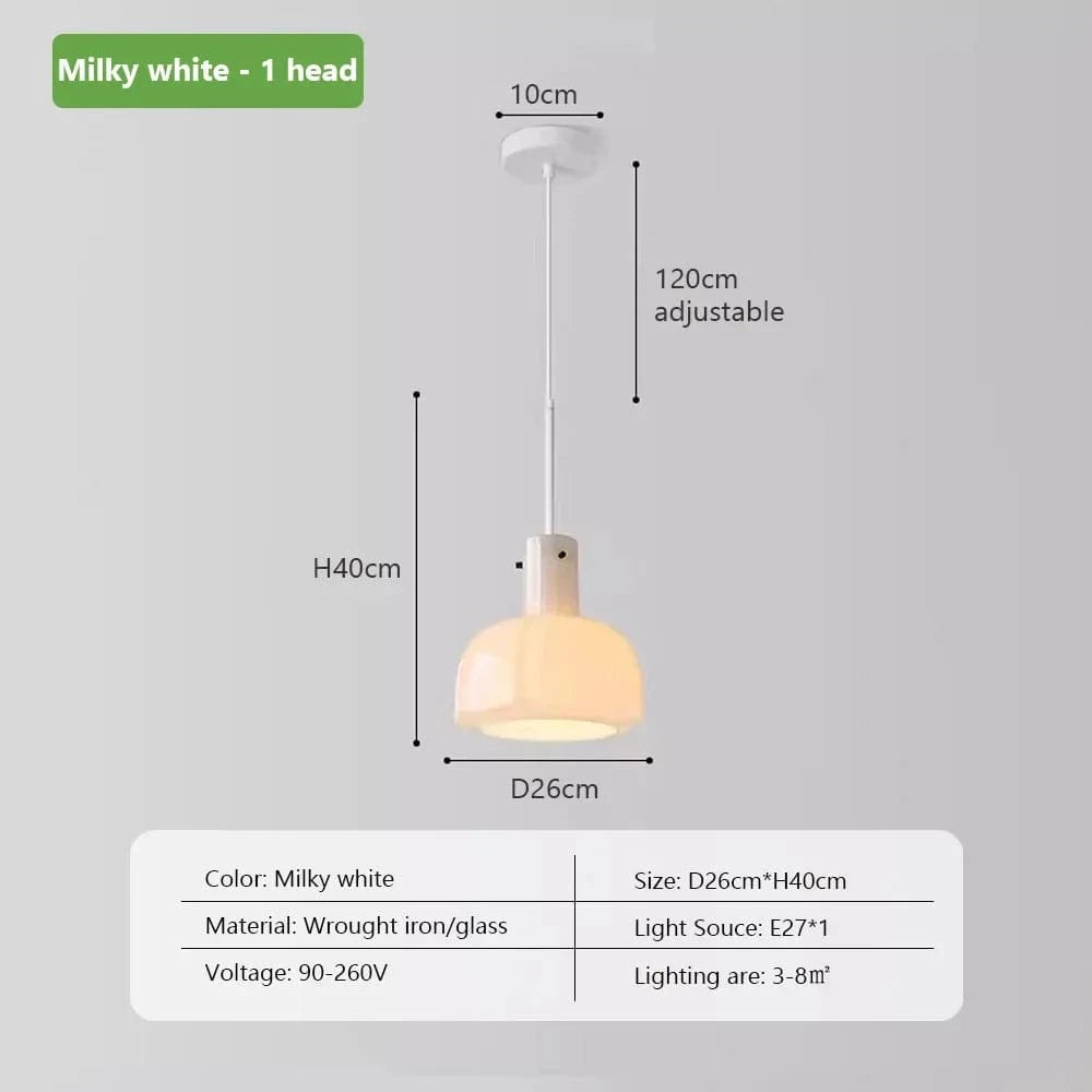 Luminaire décoratif d'intérieur : Lampe suspendue médiévale en verre | Marco Lucetti C / Trois sources lumineuses