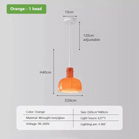 Luminaire décoratif d'intérieur : Lampe suspendue médiévale en verre | Marco Lucetti F / Trois sources lumineuses