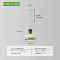 Luminaire décoratif d'intérieur : Lampe suspendue médiévale en verre | Marco Lucetti G / Trois sources lumineuses