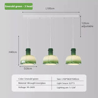 Luminaire décoratif d'intérieur : Lampe suspendue médiévale en verre | Marco Lucetti N / Trois sources lumineuses