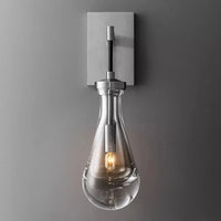 Luminaire design rétro luxe "Cascade élégante" LED noir corde - Déco maison salon et chambre | Marco Lucetti
