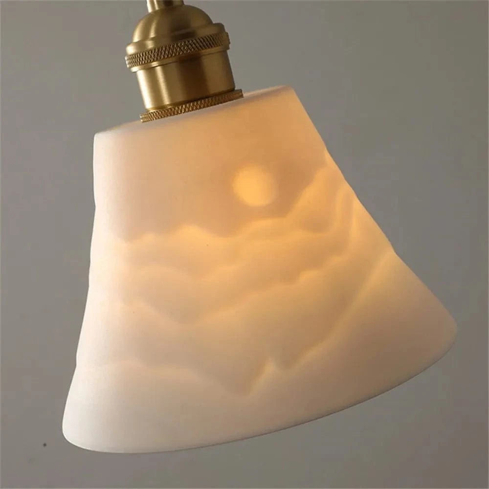 Luminaire en laiton céramique rétro de style loft antique LED | Marco Lucetti Titre par défaut