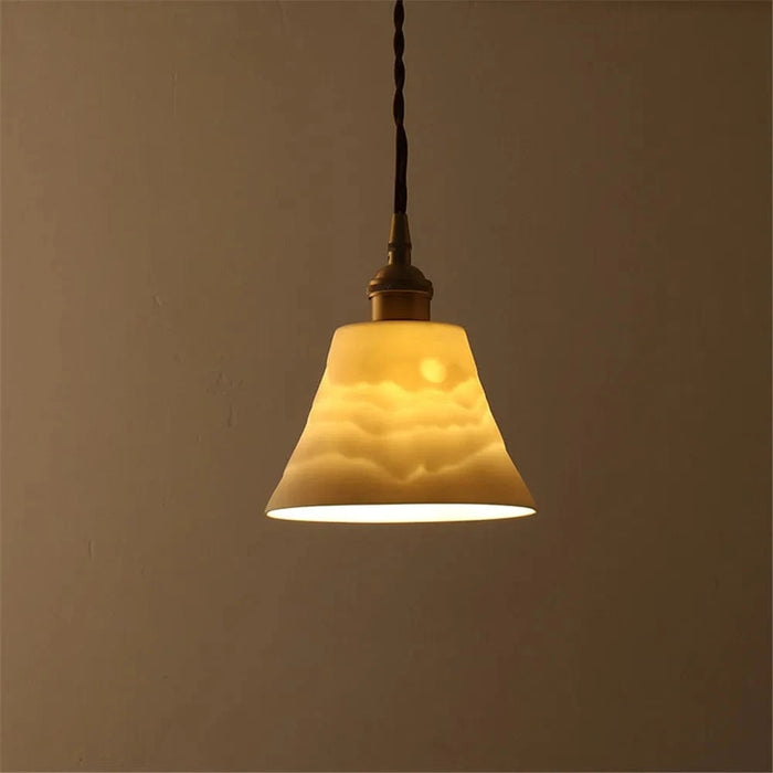 Luminaire en laiton céramique rétro de style loft antique LED | Marco Lucetti Titre par défaut