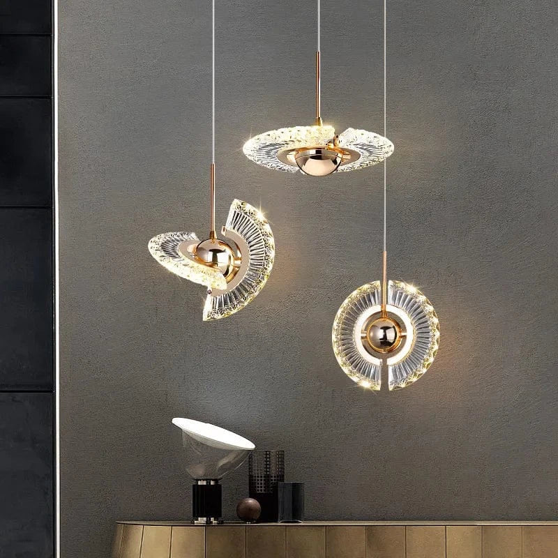 Luminaire intérieur décoratif en cristal LED moderne | Marco Lucetti