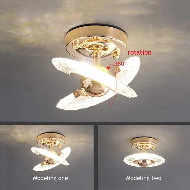 Luminaire intérieur décoratif en cristal LED moderne | Marco Lucetti