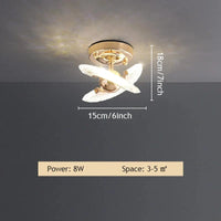 Luminaire intérieur décoratif en cristal LED moderne | Marco Lucetti Noir / Blanc chaud