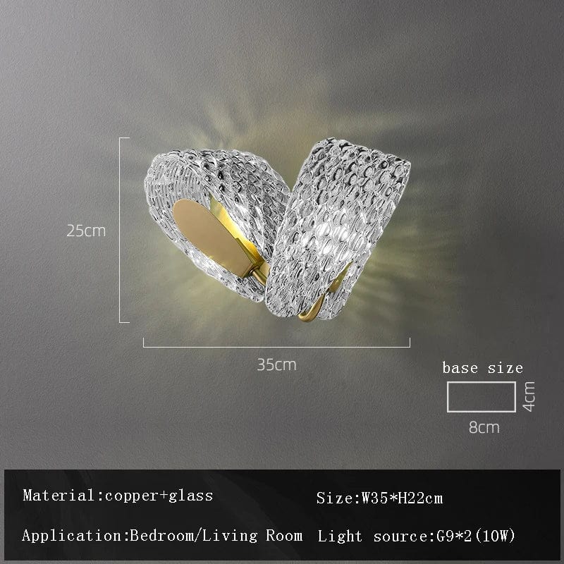 Luminaire LED Applique Murale - Lustre Moderne - Décoration Murale de Maison | Marco Lucetti Applique 2 / Lumière naturelle