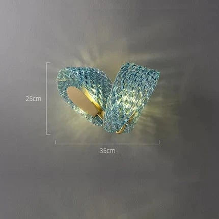 Luminaire LED Applique Murale - Lustre Moderne - Décoration Murale de Maison | Marco Lucetti Applique 2 verre / Lumière blanche