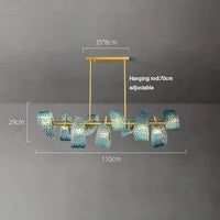 Luminaire LED Applique Murale - Lustre Moderne - Décoration Murale de Maison | Marco Lucetti Ovale 110 cm / Lumière naturelle