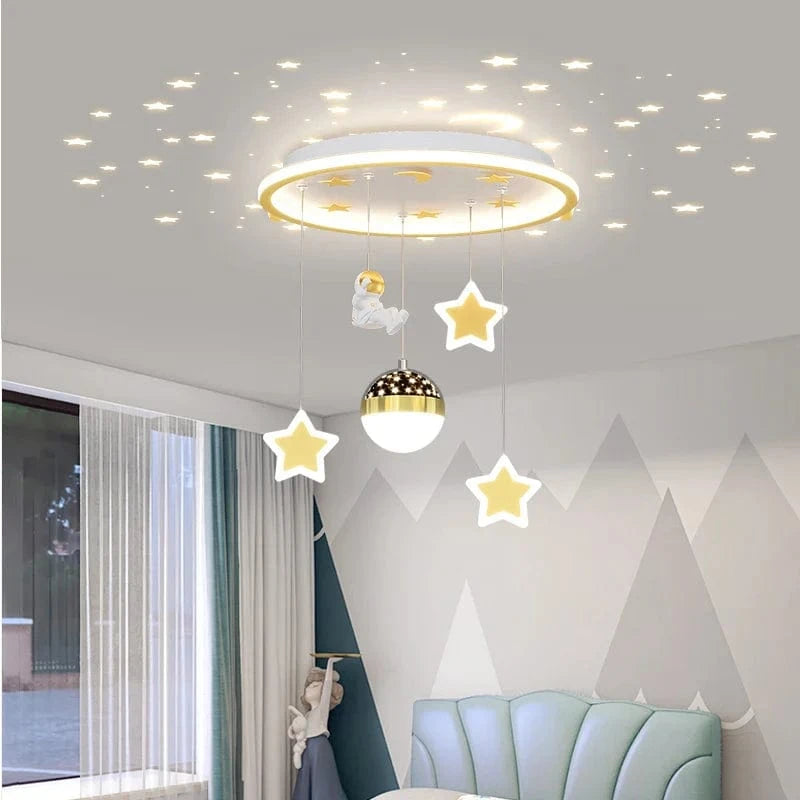 Luminaire LED en forme d'étoile pour une chambre d'enfant | Marco Lucetti