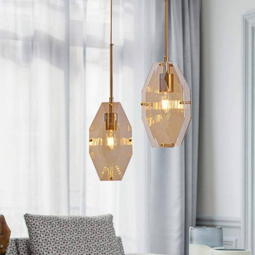 Luminaire LED "Luxury Geometric Glass" | Marco Lucetti