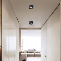 Luminaire LED Miya - Style Cylindrique et Métallique | Marco Lucetti