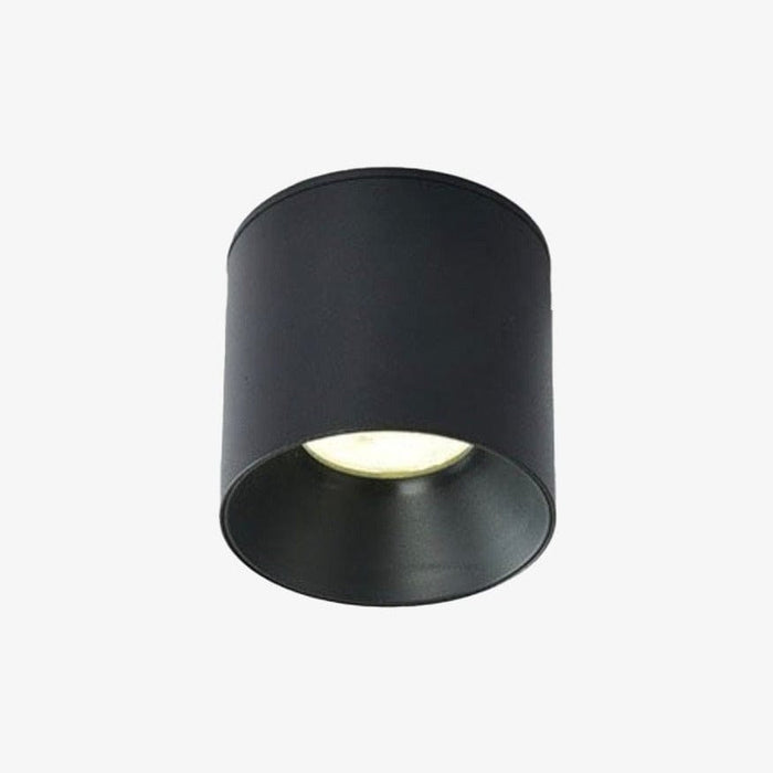 Luminaire LED Miya - Style Cylindrique et Métallique | Marco Lucetti Noir - 7W / Froide