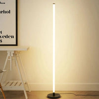 Luminaire LED moderne longue bande lumineuse "Brillance Verticale" | Marco Lucetti