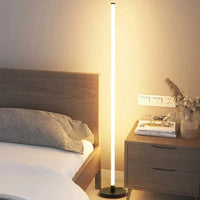 Luminaire LED moderne longue bande lumineuse "Brillance Verticale" | Marco Lucetti