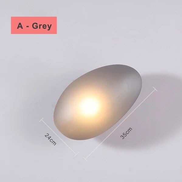 Luminaire LED Nordique Moderne pour Chambre et Escalier | Marco Lucetti A-Gris / Blanc chaud (2700-3500K)