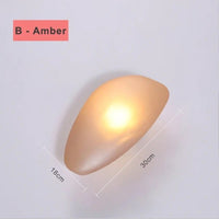 Luminaire LED Nordique Moderne pour Chambre et Escalier | Marco Lucetti B-Ambre / Blanc chaud (2700-3500K)