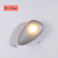 Luminaire LED Nordique Moderne pour Chambre et Escalier | Marco Lucetti B-Gris / Blanc chaud (2700-3500K)