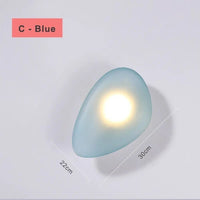 Luminaire LED Nordique Moderne pour Chambre et Escalier | Marco Lucetti C-Bleu / Blanc chaud (2700-3500K)