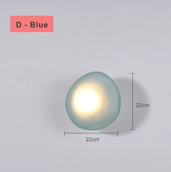 Luminaire LED Nordique Moderne pour Chambre et Escalier | Marco Lucetti D-Bleu / Blanc chaud (2700-3500K)