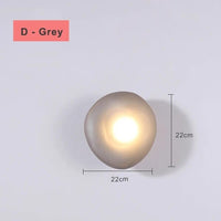 Luminaire LED Nordique Moderne pour Chambre et Escalier | Marco Lucetti D-Gris / Blanc chaud (2700-3500K)