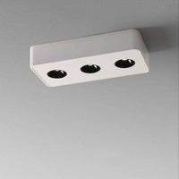 Luminaire LED Rectangulaire Double Light | Marco Lucetti Blanc / Naturelle / 36W