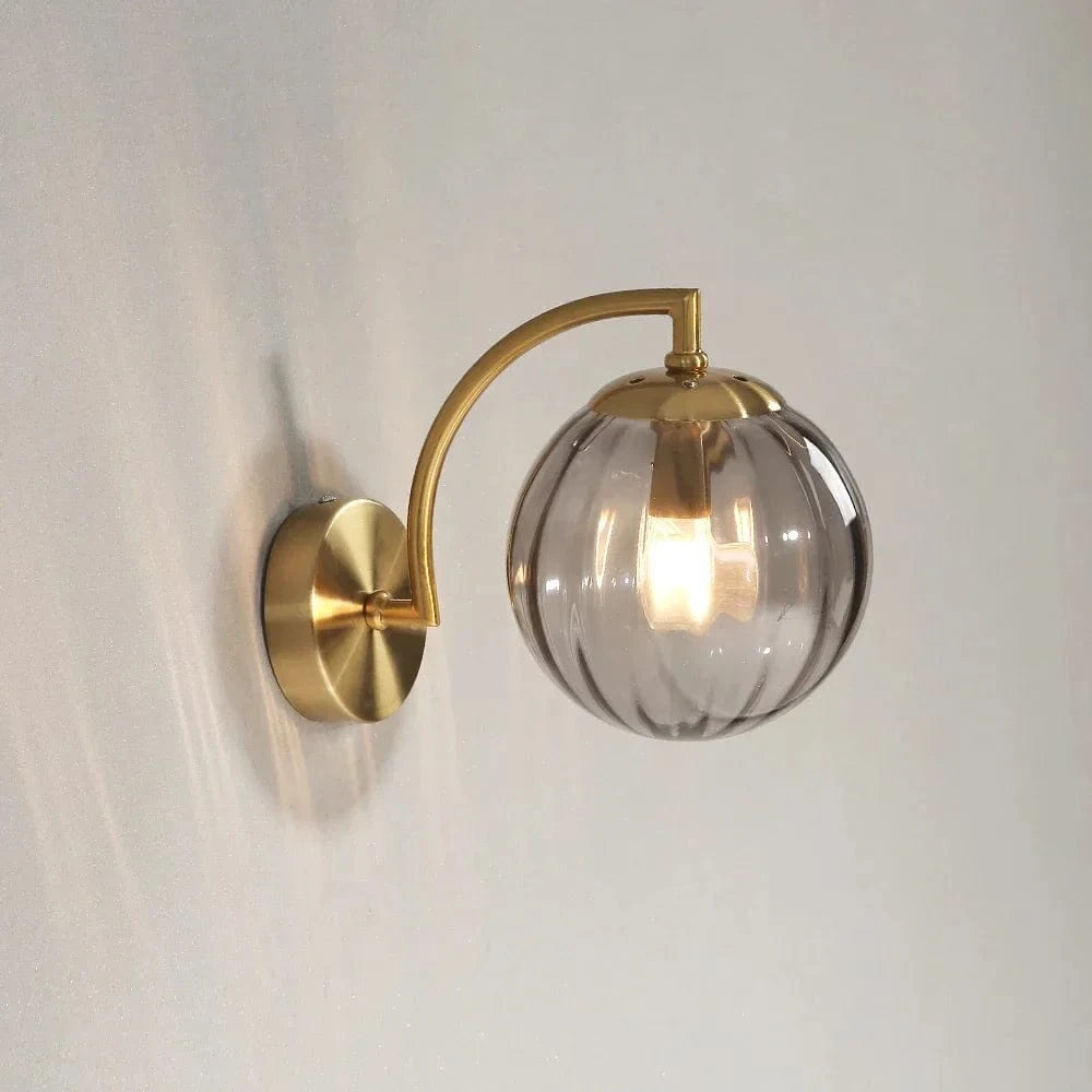 Luminaire LED Verre Moderne | Marco Lucetti Gris fumée