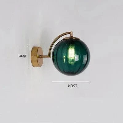 Luminaire LED Verre Moderne | Marco Lucetti Vert