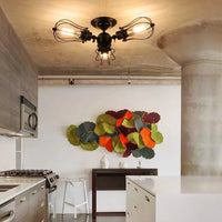Luminaire Loft Cage Noir en LED | Marco Lucetti