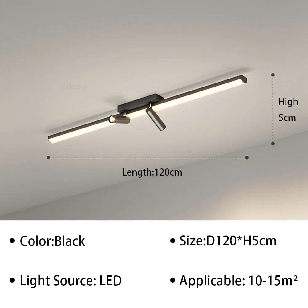 Luminaire moderne à LEDs pour salon salle à manger chambre et cuisine | Marco Lucetti