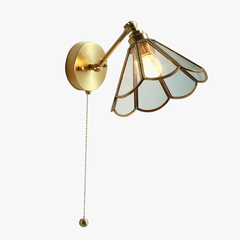 Applique Murale LED Moderne avec Chaîne et Interrupteur