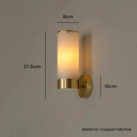 Luminaire mural cuivre moderne | Marco Lucetti 1 tête Cuivre / Blanc chaud (2700-3500K)