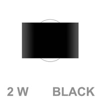 Luminaire mural LED pour une application colorée. | Marco Lucetti 2W - Noir