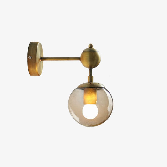 Luminaire mural Shonda en verre fumé | Marco Lucetti Simple