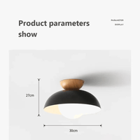 Luminaire nordique en bois pour la décoration d'intérieur | Marco Lucetti