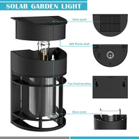 Luminaire solaire LED pour clôture et paysage. | Marco Lucetti