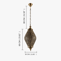 Luminaire Suspendu d'Inspiration Sud-Est Asiatique | Marco Lucetti