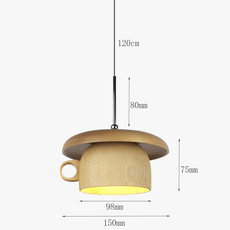 Luminaire suspendu en bois Creative Loft Home Lighting | Marco Lucetti